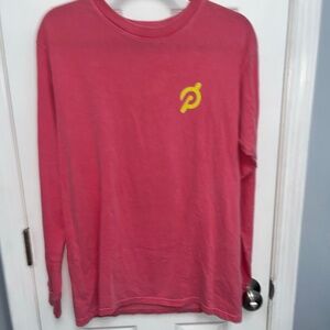 Peloton Shirt Adult Small Pink Long Sleeve Limitless Cycle Run Workout